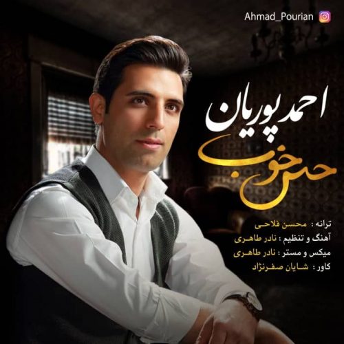 دانلود آهنگ جدید احمد پوریان به نام حس خوب