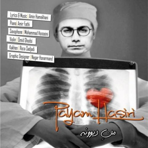 دانلود آهنگ جدید پیام حصیری با عنوان من دیوونه