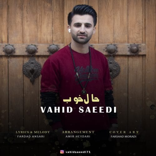 دانلود آهنگ جدید وحید سعیدی با عنوان حال خوب