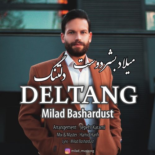 دانلود آهنگ جدید میلاد بشردوست با عنوان دلتنگ