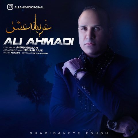 دانلود آهنگ جدید علی احمدی با عنوان غریبانه ی عشق