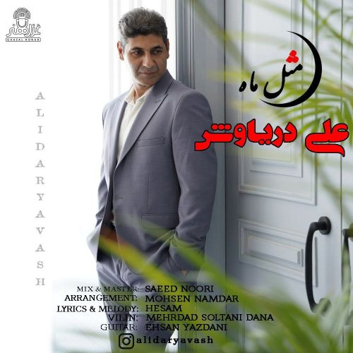 دانلود آهنگ جدید علی دریاوش با عنوان مثل ماه