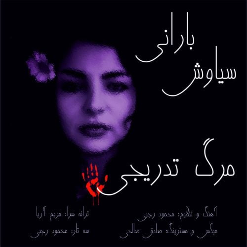 دانلود آهنگ جدید سیاوش بارانی با عنوان مرگ تدریجی
