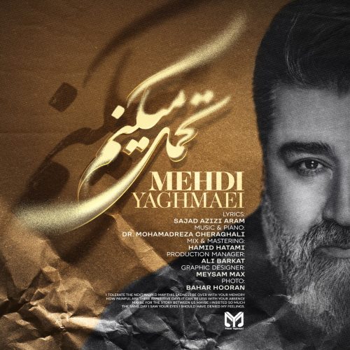 دانلود آهنگ جدید مهدی یغمایی با عنوان تحمل میکنم